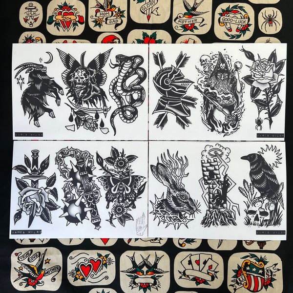 Image of Blackwork Set 1