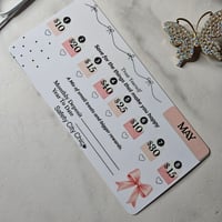 Image 11 of 12 month Savings Journey Tabbed Envelopes A6