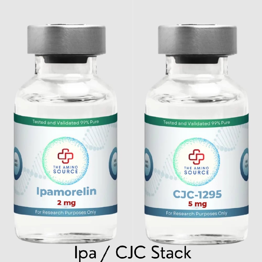 Ipamorelin 5g / CJC 1295 No Dac 5mg | The Amino Source Ipamorelin 5g / CJC 1295 No Dac 5mg | The Amino Source