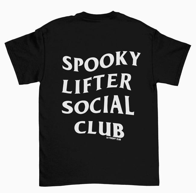 Spooky Lifter T Shirt (Black)