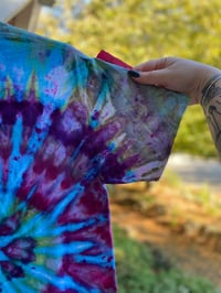 Image 6 of MEDIUM MILF Man I Love Frogs Tie Dye Shirt 4