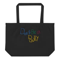 Large organic tote bag