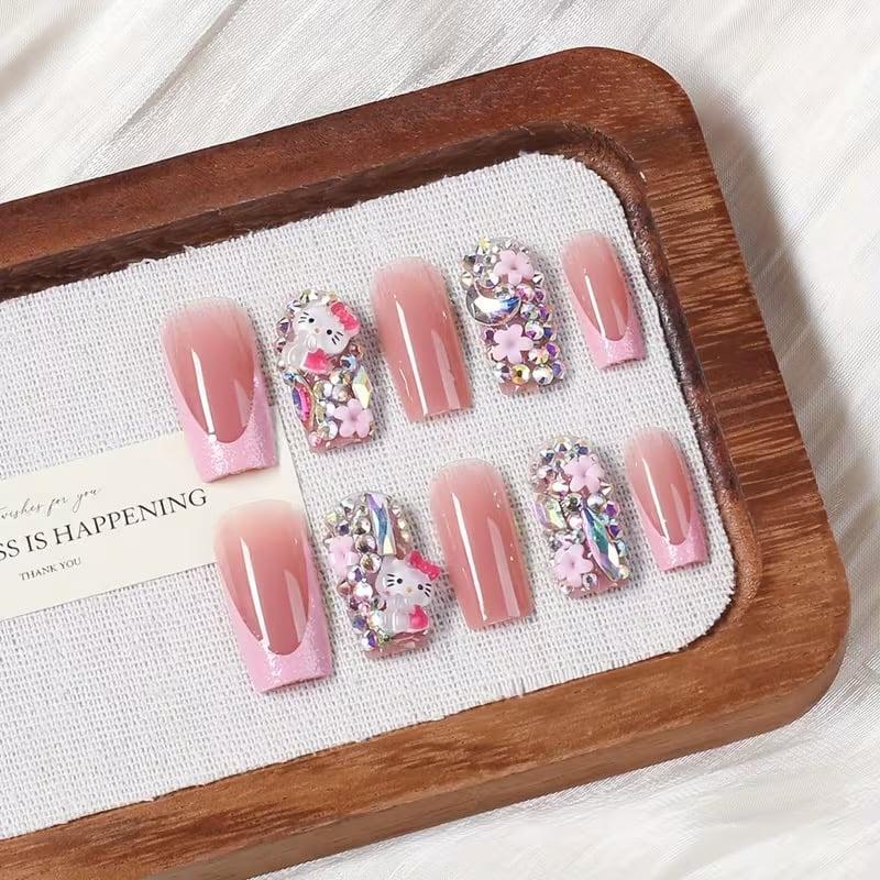 Image of Pink French Kawaii HK