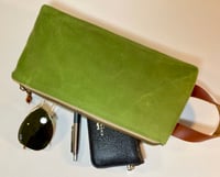 Image 3 of Green Waxed Canvas
