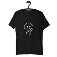 Melted Smiley Face - Unisex t-shirt