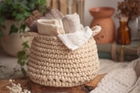 Image 2 of Crochet Storage Basket