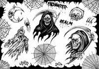 Image 1 of Halloween flash sheets 