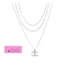 Crave Triple CC Necklace 