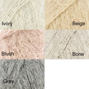 Image of Bone Sweater Bonnet With Removable Pom