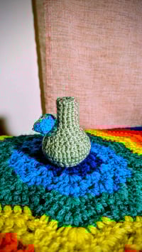 Image 3 of Tiny Green Bong Plush 