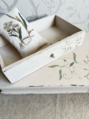 Image of Hand painted vintage wooden drawers