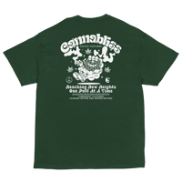 Image 2 of Cannabliss white print Tee