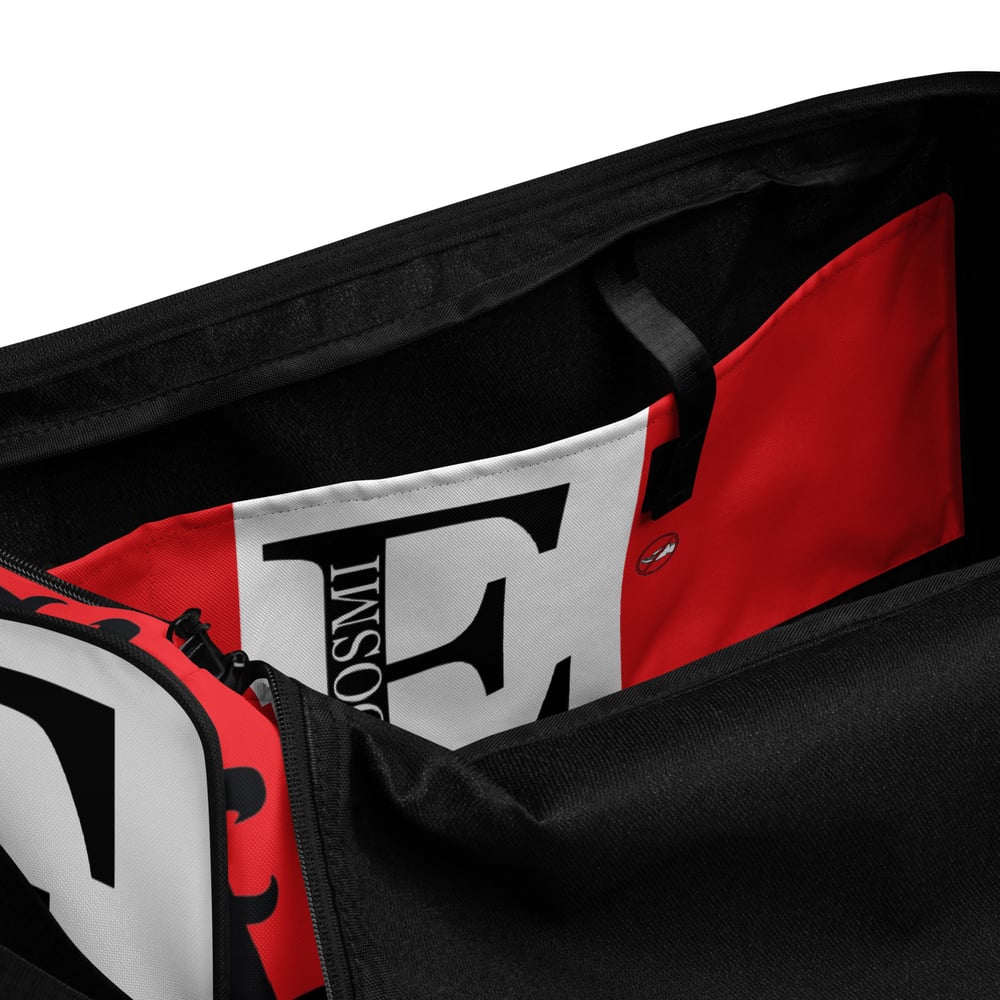 Epodosmi Red Duffle Bag