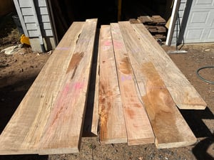 8/4 figured big leaf maple 