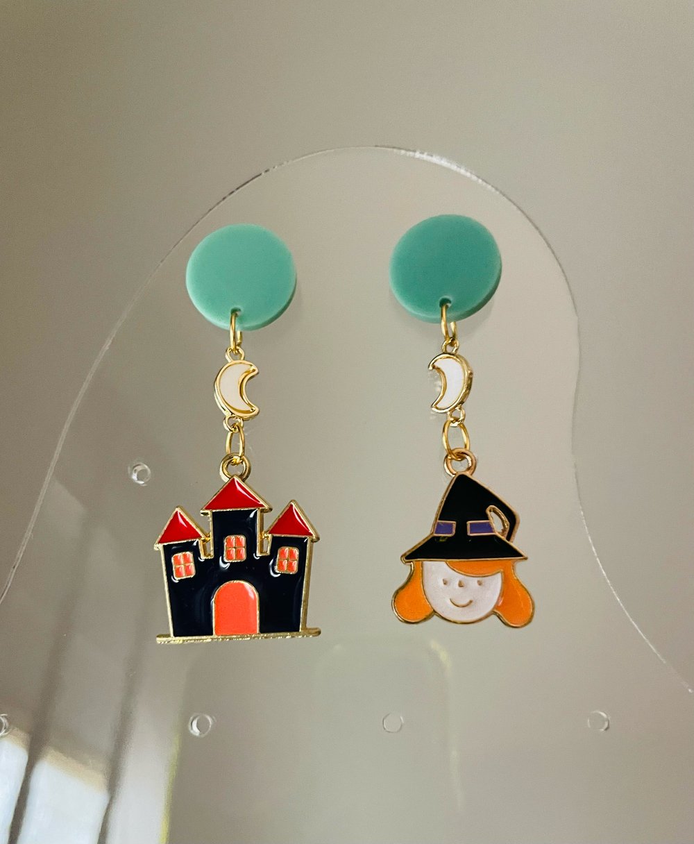 Image of Spooky Season Charm Earrings