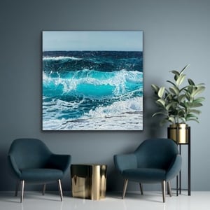 Image of Alive wave giclee print