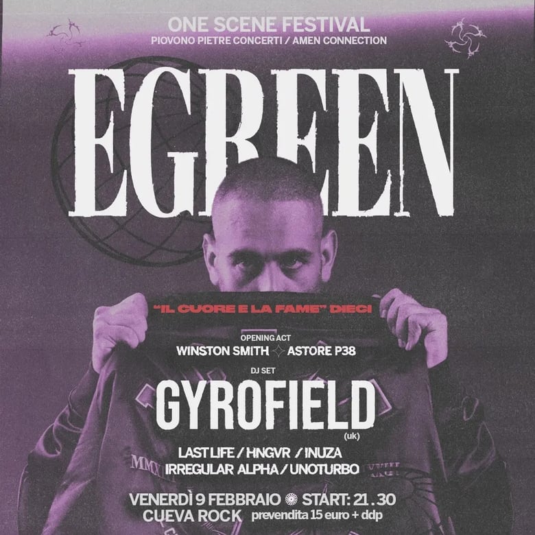 Image of ONE SCENE FEST: EGREEN + GYROFIELD