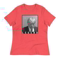 Image 6 of Trump Mugshot LEGEND  - Women's Relaxed T-Shirt from PatriotsCo.com