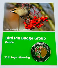 Image 1 of 2021 Bird Pin Badge Group Members Badge