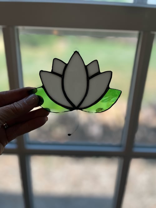 Image of S. Lotus- stained glass