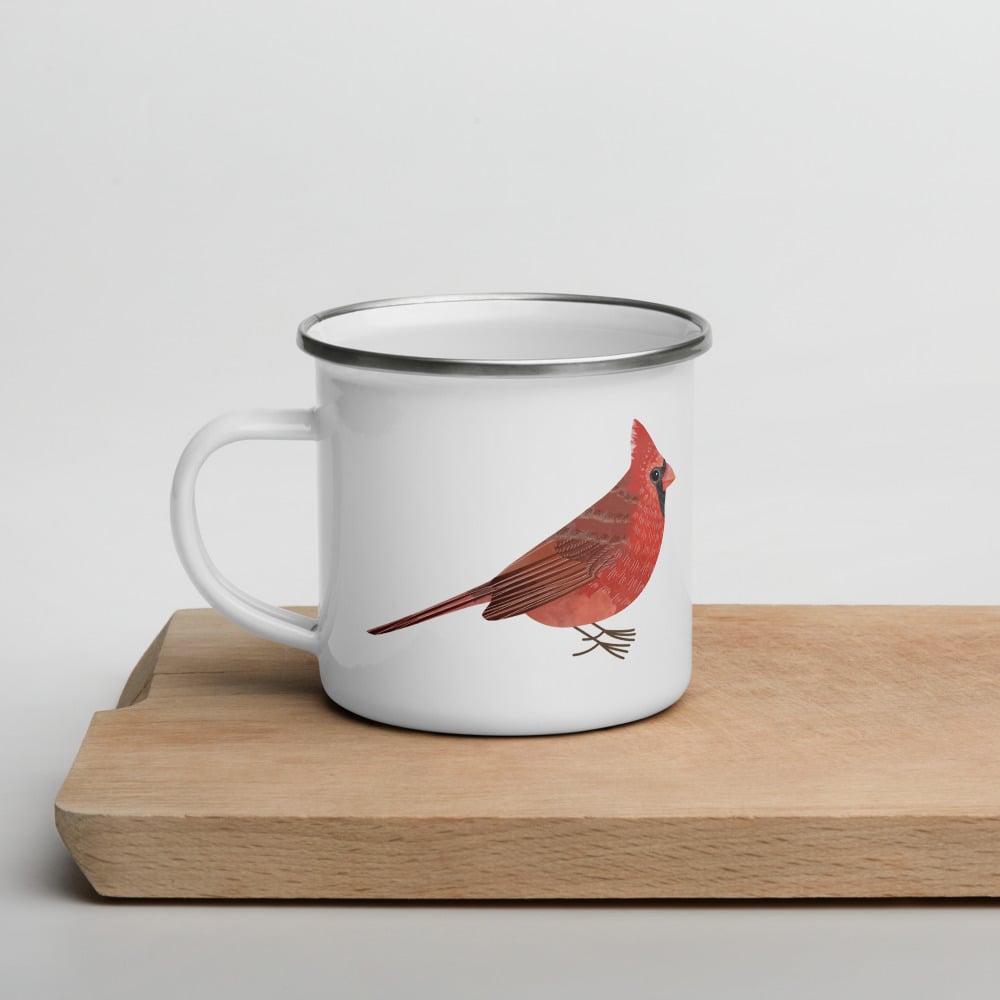 Enamel Mug: Cardinal