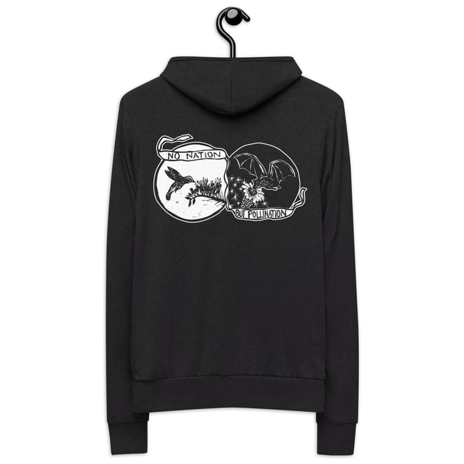 No Nation Bat Detail Zip