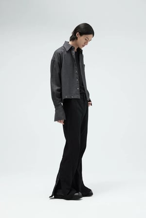 Image of EQUALNEAR - Dawn Shirt Jacket (Grey)