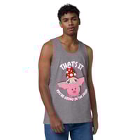 Image 4 of Mushroom on an Adventure: Men’s premium tank top