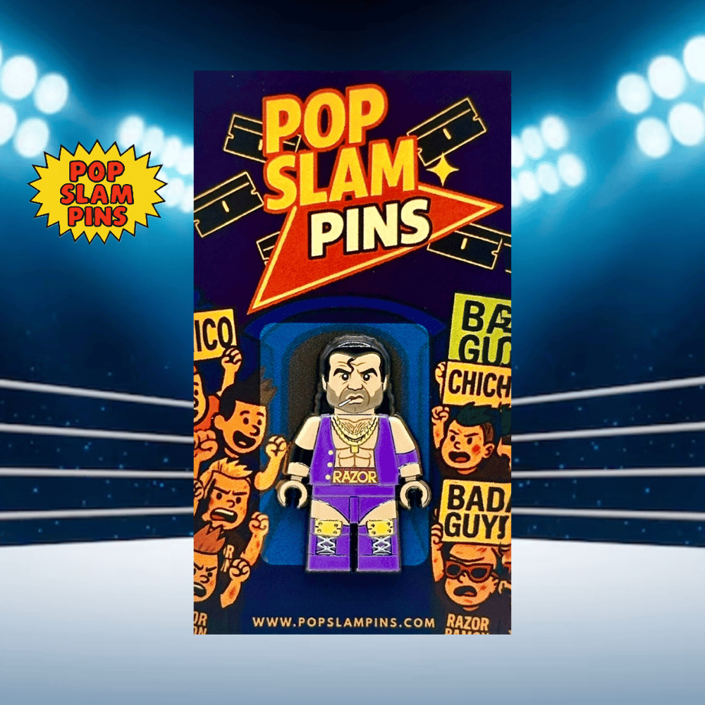 Image of Razor Ramon Bad Guy - Pin