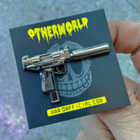 Image 2 of Gun Metal Uzi pin