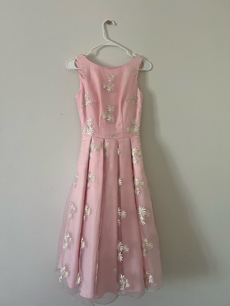 Image of Pink daisies dress 