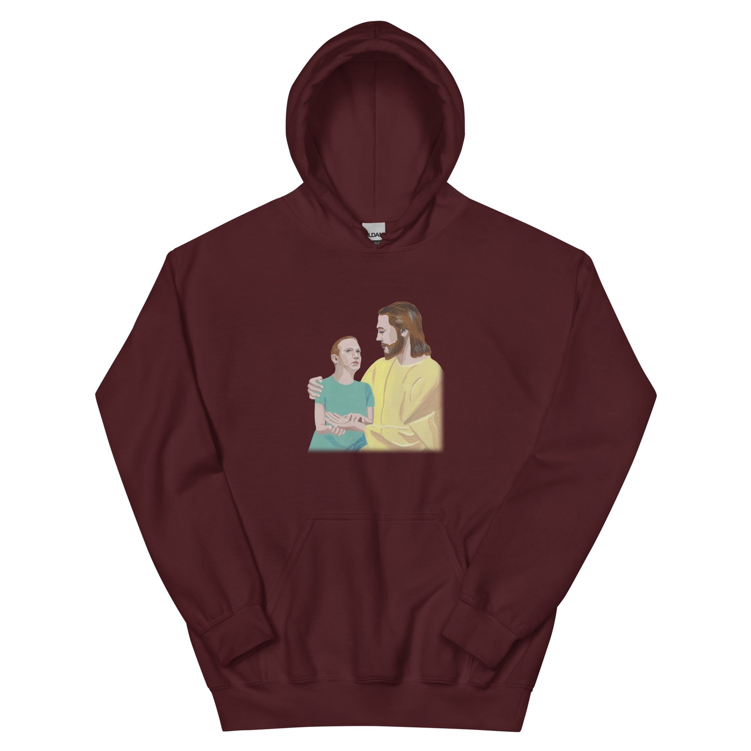 Image of MARK MEETS JESUS HOODIE
