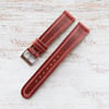 18mm Calf in 40’s Style Strap - Cherry Burl