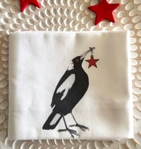 Image 1 of Magpie Christmas Tea Towel