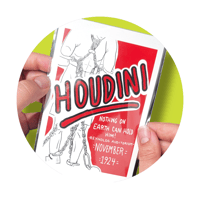 Image 1 of Houdini (Postcard)