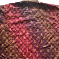 Image 3 of Men’s Batik Button Up Short Sleeve Shirt by Bintang - Size XL