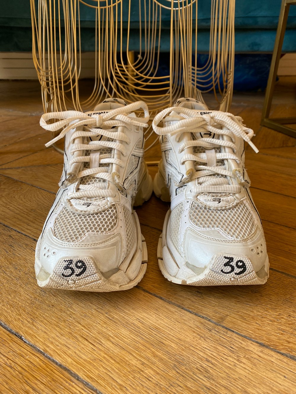 Image of BALENCIAGA - Sneaker Runner White 39EU