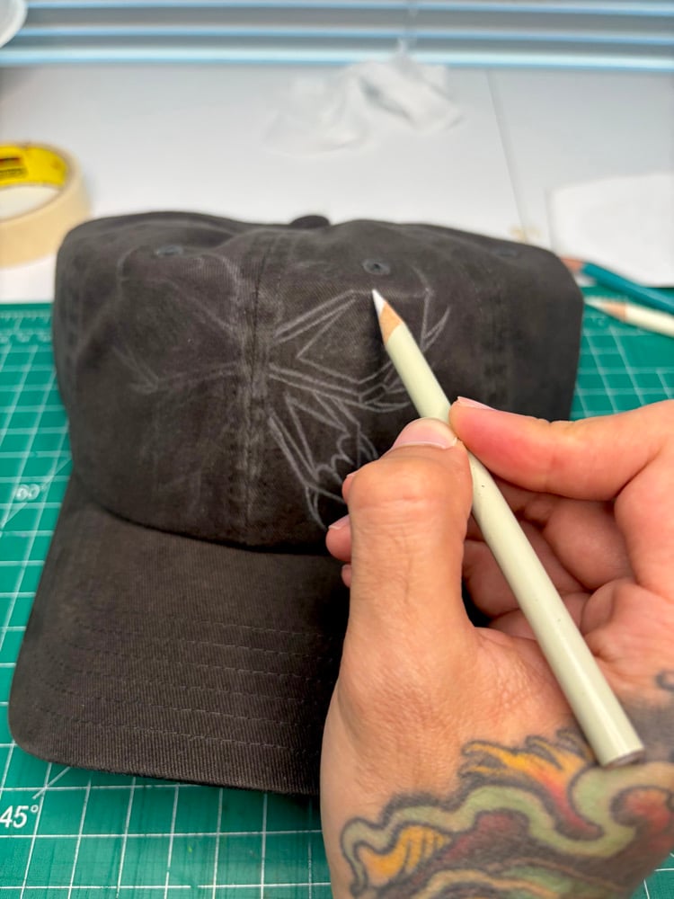 Image of Mariposilla - Hand painted hat