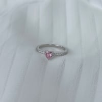 Image 2 of Heat Pink Diamond Ring