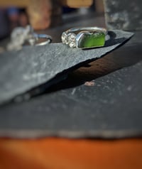 Image 5 of Seaglass and Watercast Ring