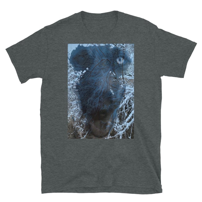 German Shepherd Snow-Short-Sleeve Unisex T-Shirt