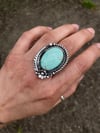 Broken Arrow Variscite Ring