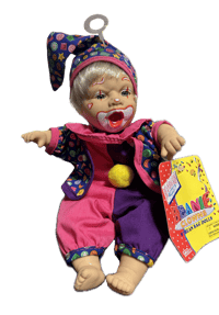 Sleepy Clown Baby Doll