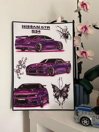 Image 1 of Nissan gtr r34💜