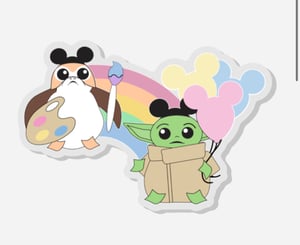 Image of  Rainbow Friends Acrylic Pin