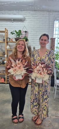 Image 5 of Preserved flower and polymerclay workshop 