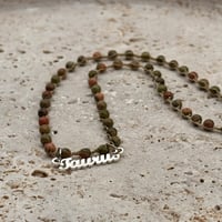 Image 1 of Unakite Taurus Necklace