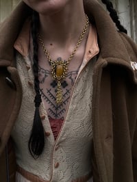 Image 3 of Brass Tigerseye Necklace