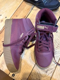Puma’s burgundy 