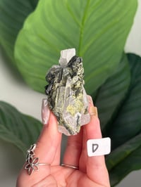 Image 4 of RUTILATED EPIDOTE IN QUARTZ -AUSTRIA- CHOOSE YOUR OWN